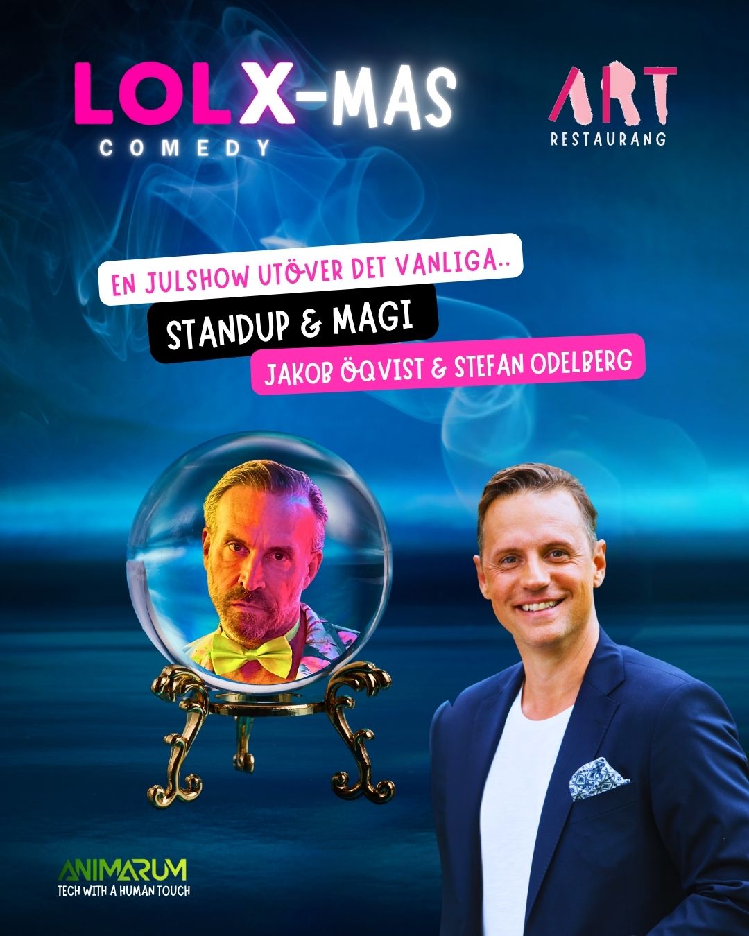 Standup & Magi 5/12, 18.00